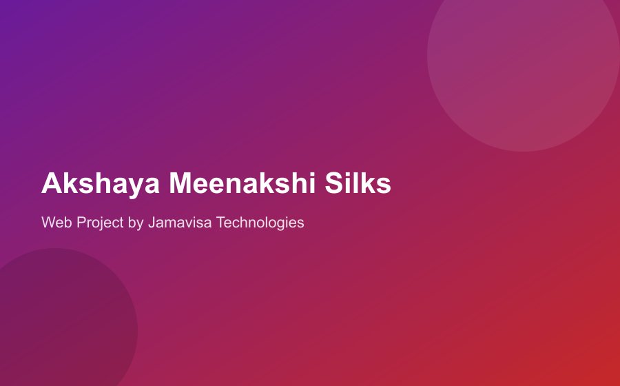 Akshaya Meenakshi Silks
